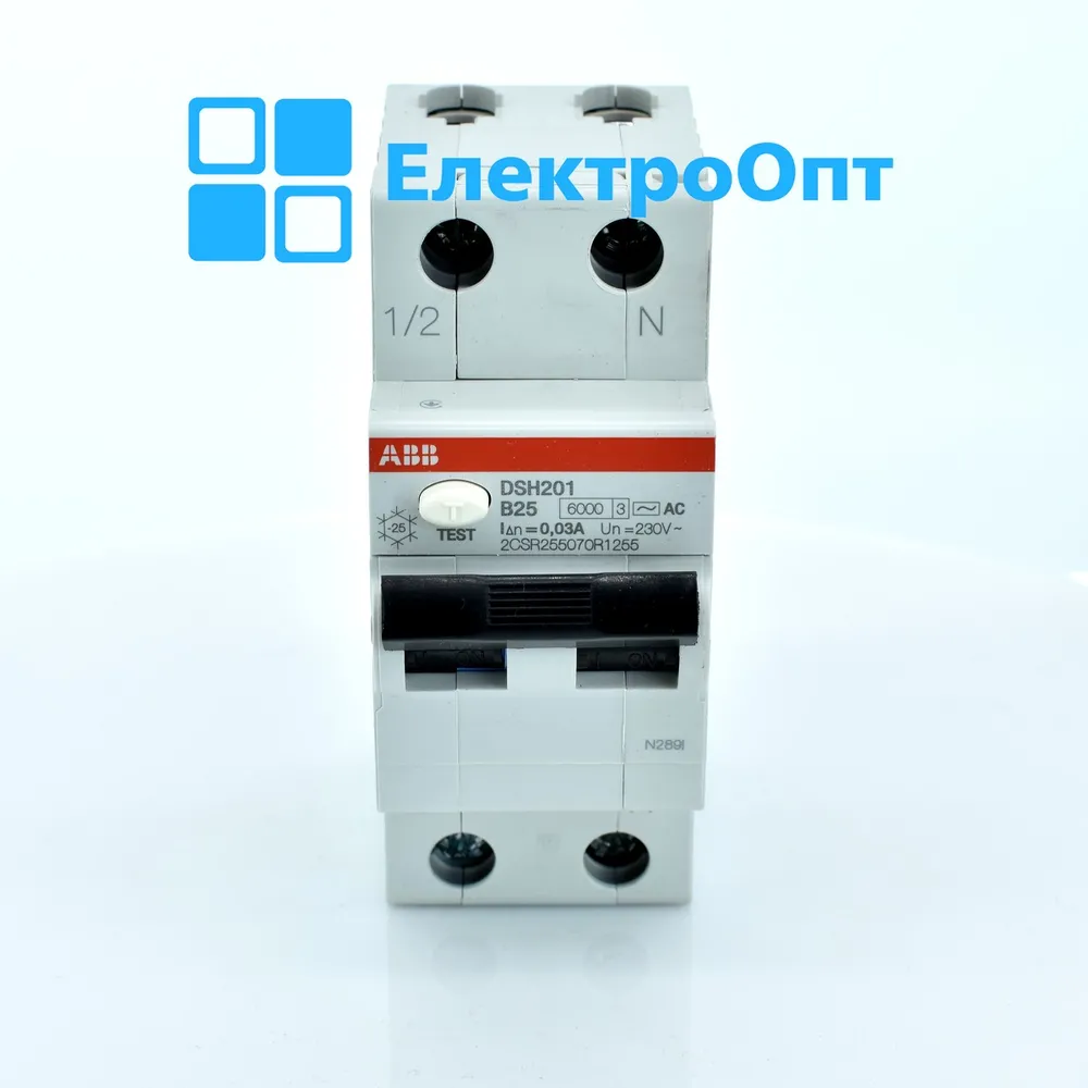 Диференційний автомат ABB AC DSH201 B25 AC30