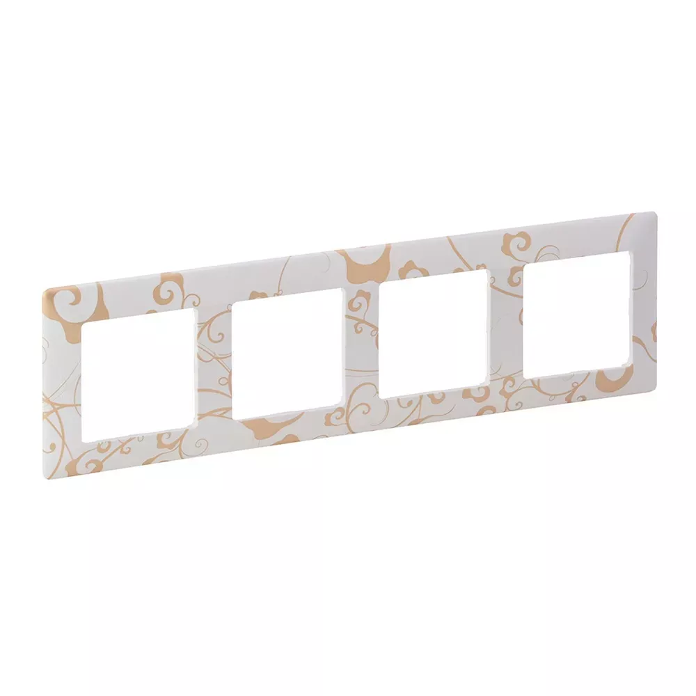 Legrand Valena LIFE Рамка 4 пости Ампір Білий 754104