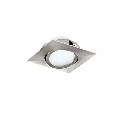 Світильник LED-rec.spot 84X84 nickel-matt PINEDA 95843 EGLO