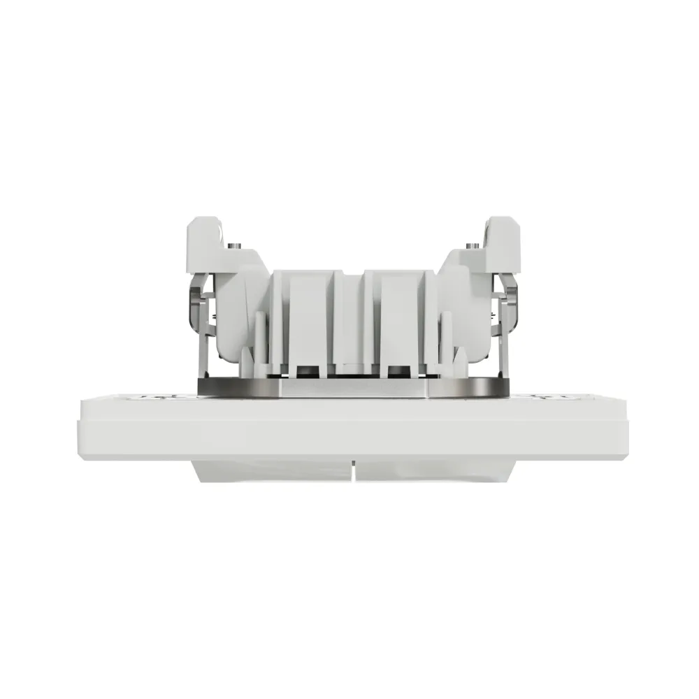 Вимикач Schneider Electric Asfora бiлий двоклавішний внутрішній самозажимний EPH0300121