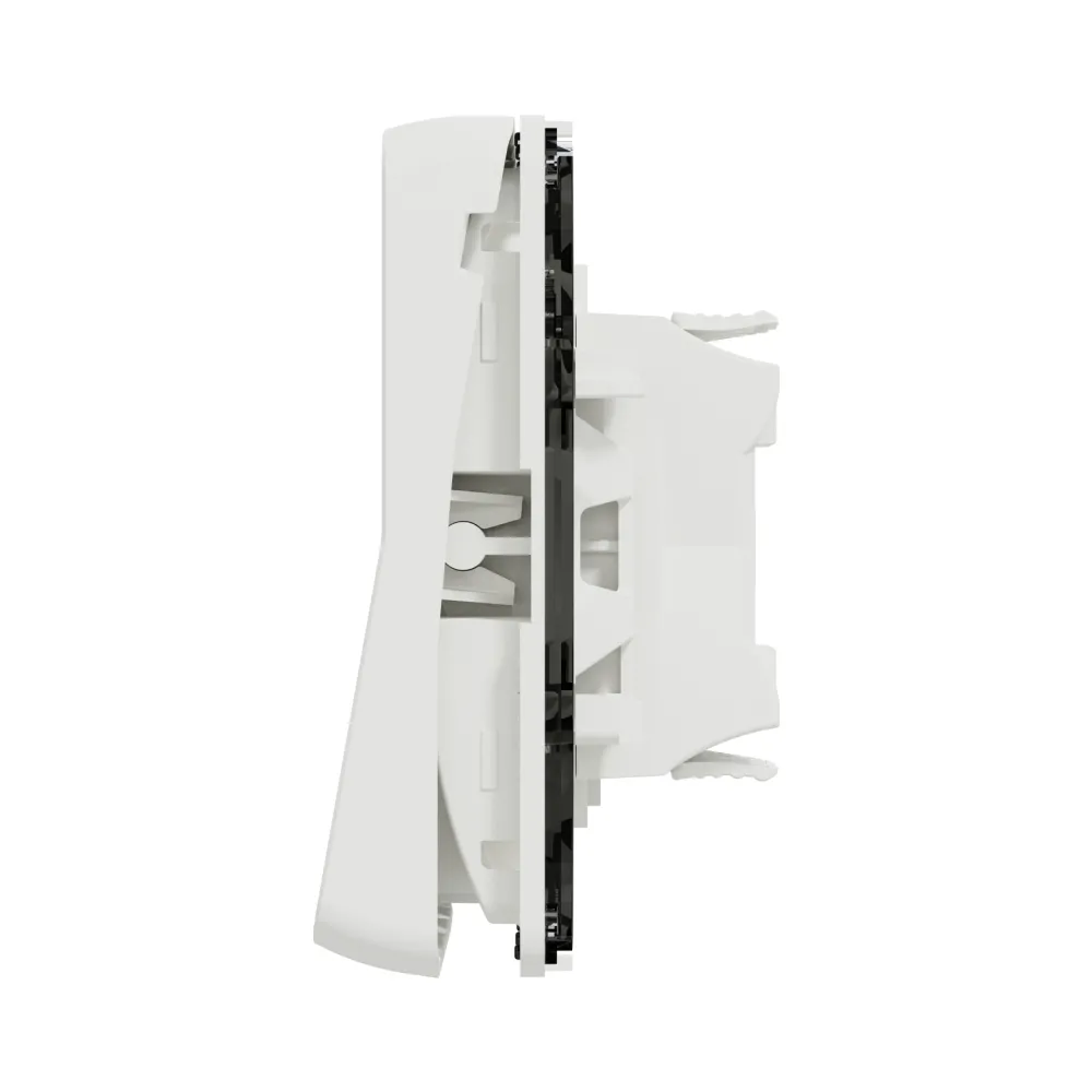 Механизм Schneider Electric Mureva двухклавишного переключателя сх6+6 белый IP55 MUR39022