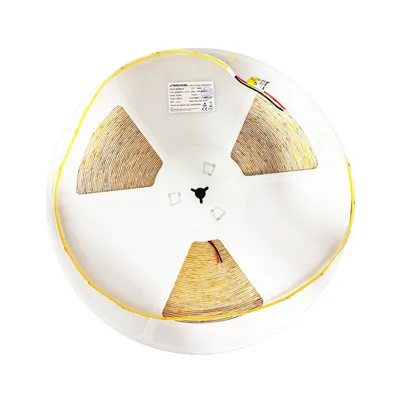 LED стрічка Світлодіодна стрічка RISHANG 12V 9W 3000K 120led IP68 CRI 90 бухта 5м 21938