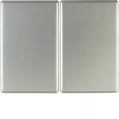 BERKER K.5 накладка Клавіша 2Х нержавіюча сталь 14357004