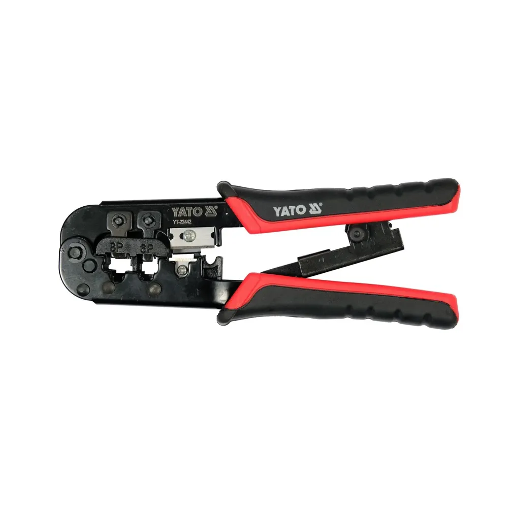 Обжимные-клещи YATO для телефонных и сетевых вилок RJ45 RJ11 YT-22442