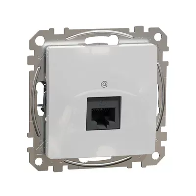 Schneider Sedna Design Розетка 1-а комп. внутр. RJ45 кат. 5е UTP Sedna Design Алюміній SDD113451