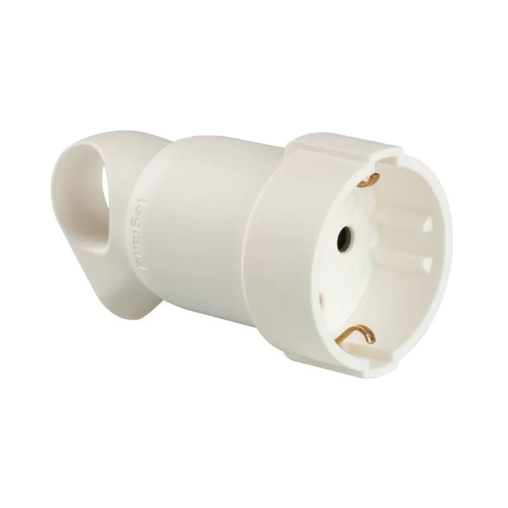 Розетка Legrand біла 2к+З 16а 050191