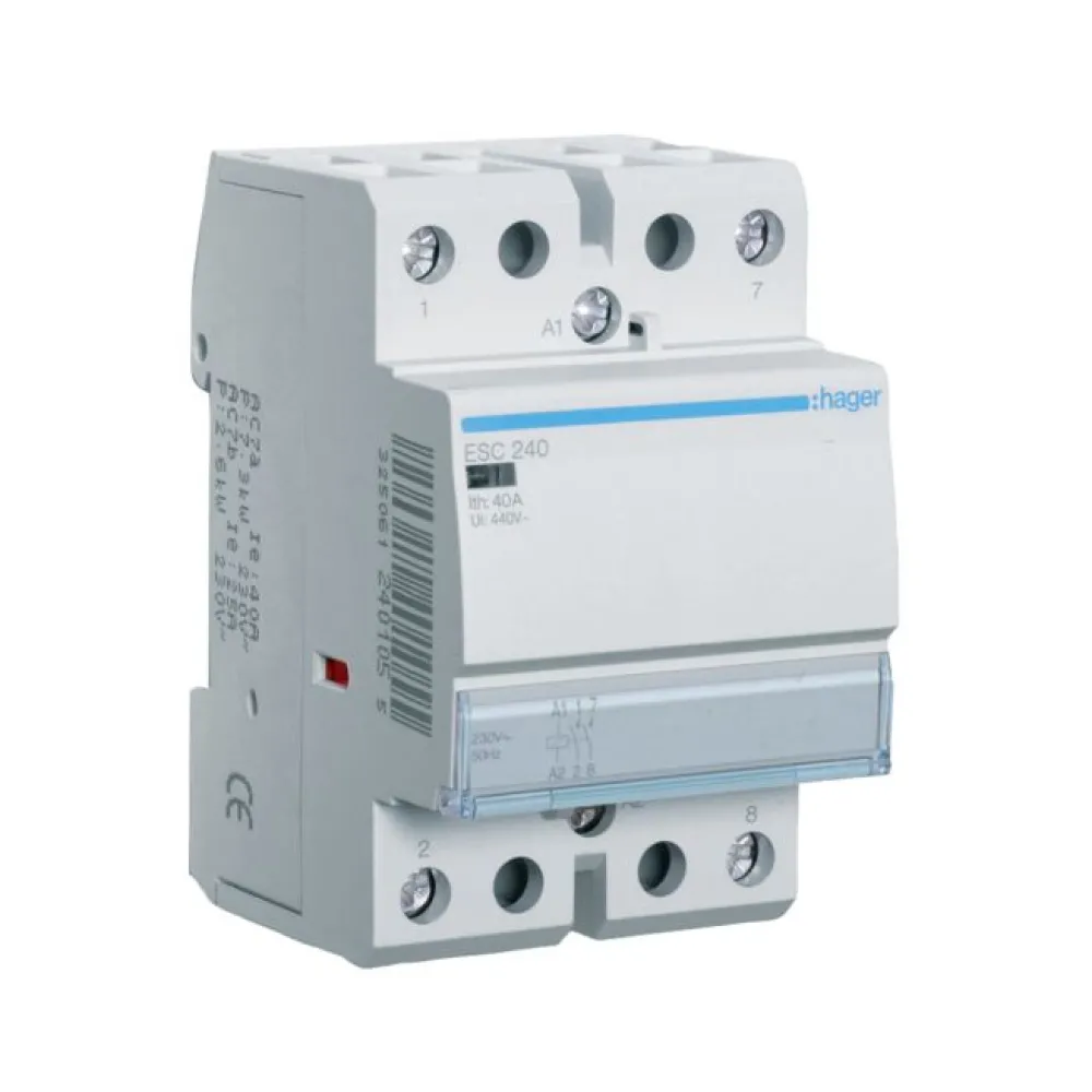 Контактор Hager 40A 2НВ 230В ESC240