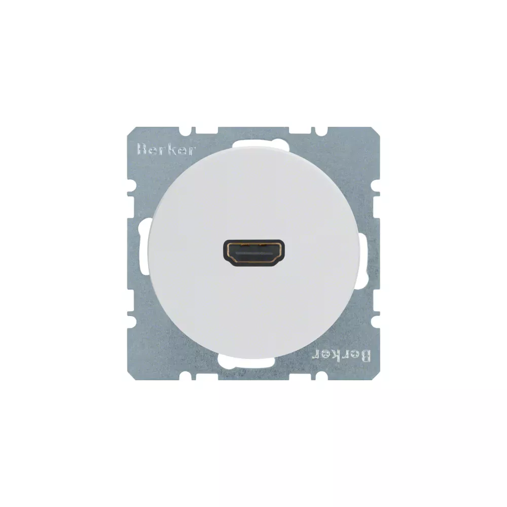 BERKER R.x механізм HDMI-розетка пол.білий 3315422089