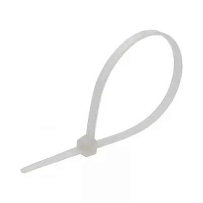 Cтяжка кабельна Fissaggio біла 4.0*200 8583