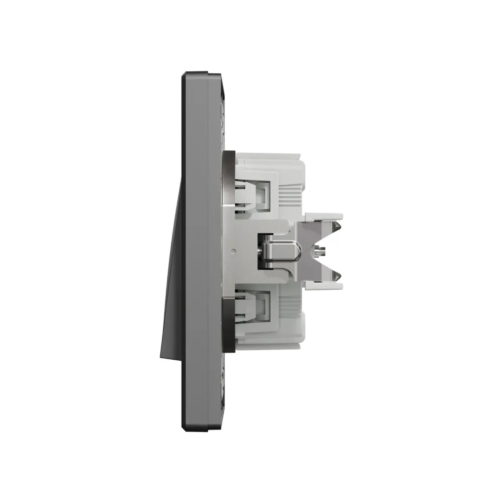 Выключатель Schneider Electric Asfora антрацит одноклавишный внутренний EPH0100171