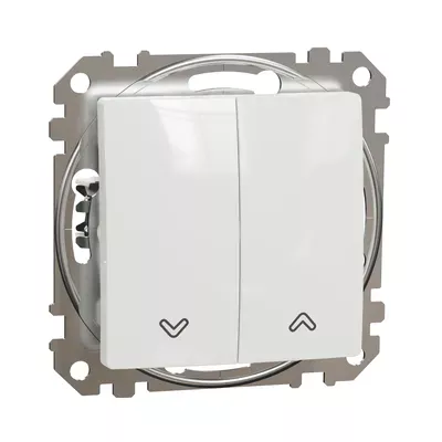 Вимикач жалюзі Schneider Sedna Design білий SDD111104
