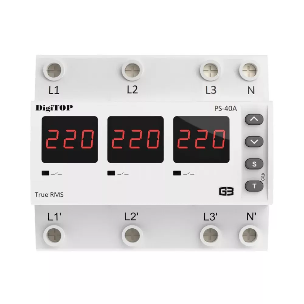 Переключатель фаз DigiTOP PS-40A M6R 