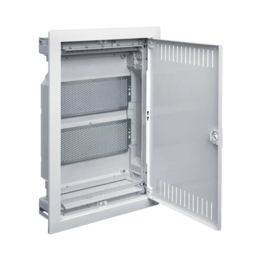 Распределительный щит Hager VOLTA Мультимедийный 2-рядный внутренний с металлической дверью VU24NWB