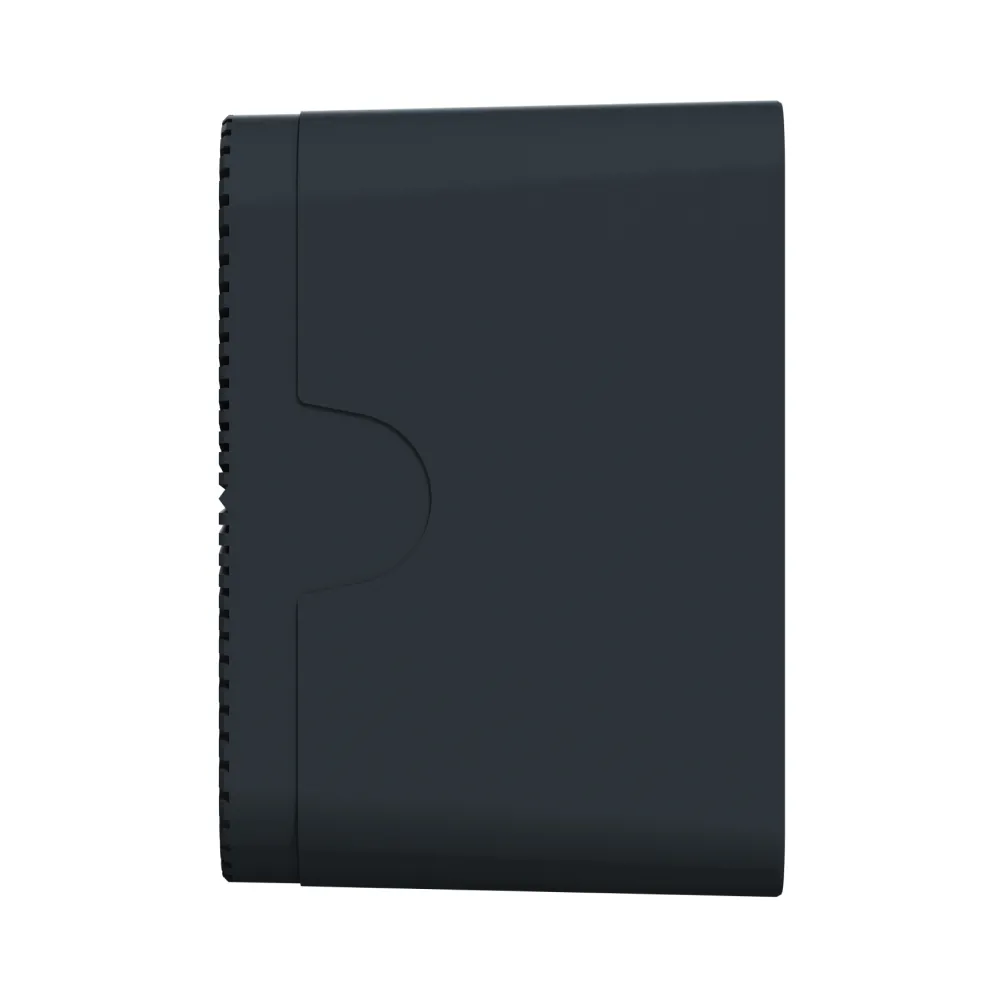 Бокс для наружного монтажа Schneider Electric Mureva Styl двойной горизонтальный IP55 черный MUR37914 
