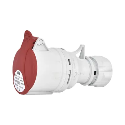 Розетка кабельная ETI ES 3253 IP44 32A 400V 3P+N+PE 4482005