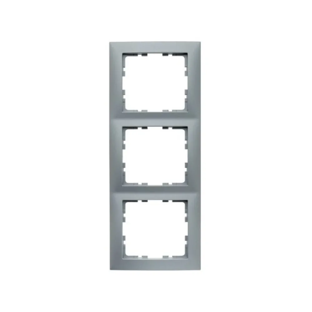 Рамка 3 поста Berker S.1 алюміній 10139939