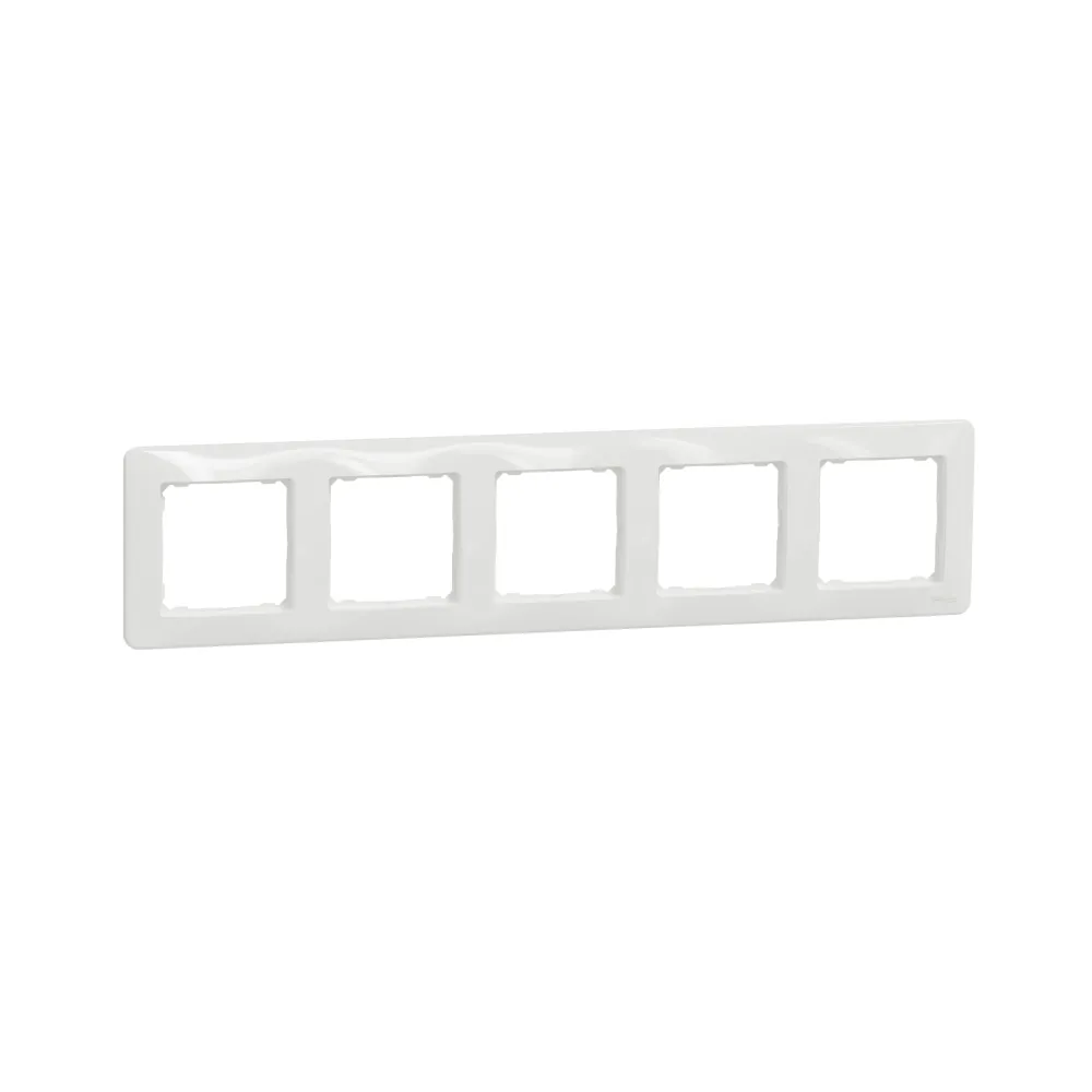 Рамка Schneider Electric Sedna Design 5-ти кратна білий SDD311805