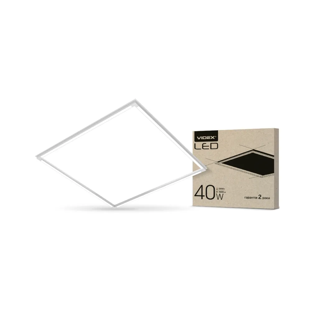 LED панель VIDEX ART 40W 5000K VL-PA405W