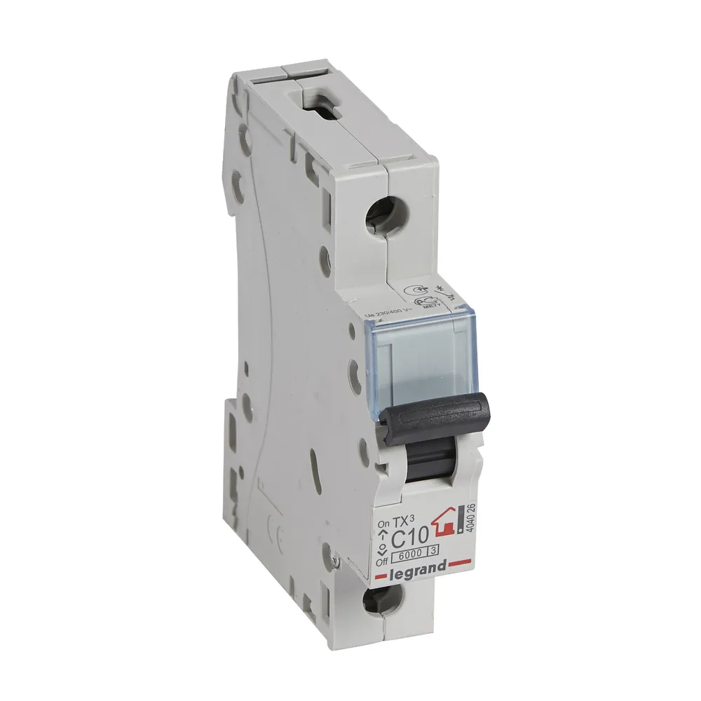 LEGRAND Автоматичний вимикач, 6kA, C 10А 1П 404026