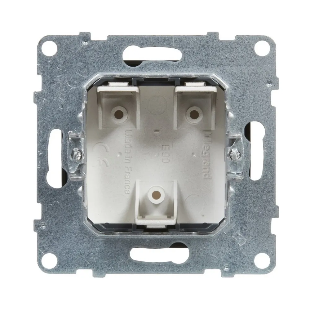 Legrand SUNO Заглушка з адаптером MOSAIC, колір Чорний 721443