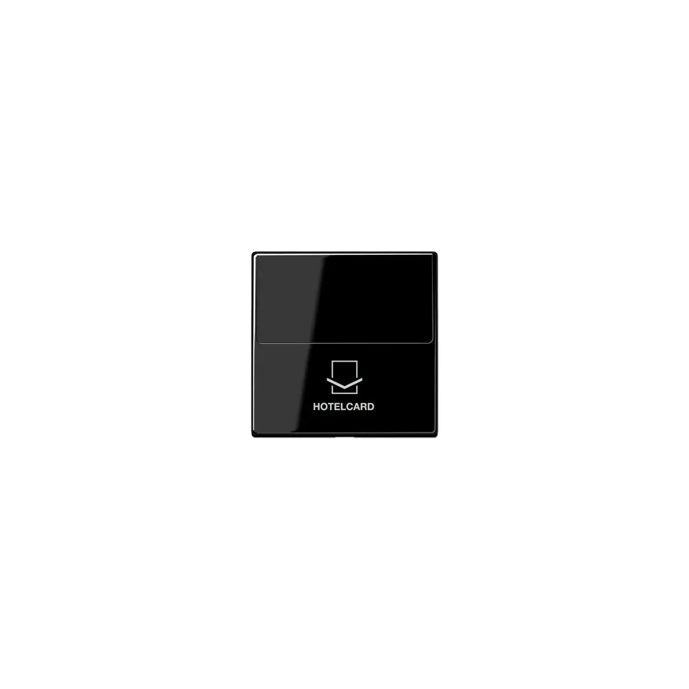 JUNG A Накладка карткового вимикача HOTELCARD чорний A590CARDSW