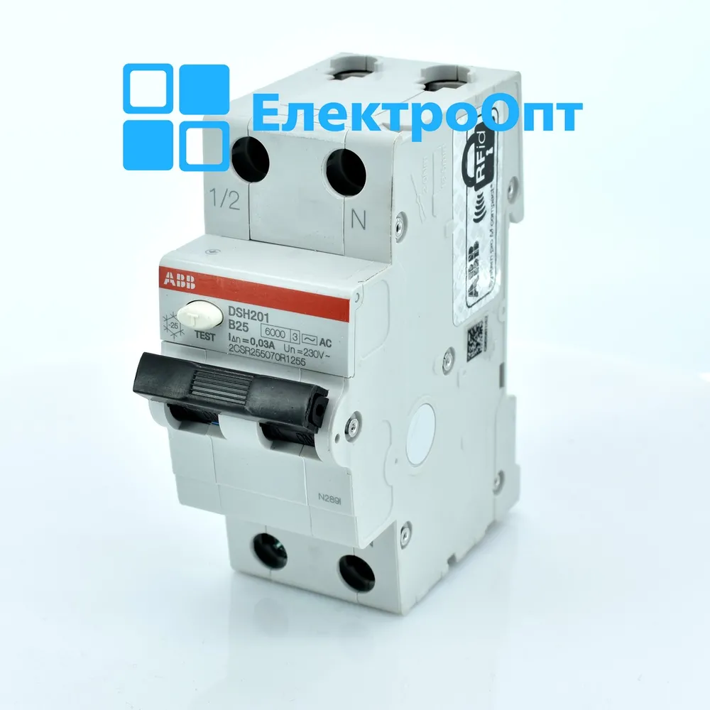 Диференційний автомат ABB AC DSH201 B25 AC30