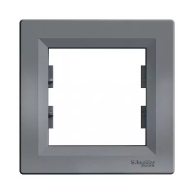 Рамка Schneider Electric Asfora сталь одномісна EPH5800162