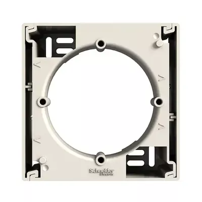 Коробка Schneider Electric Asfora кремова одинарна для зовнішнього монтажу (C1) EPH6100123