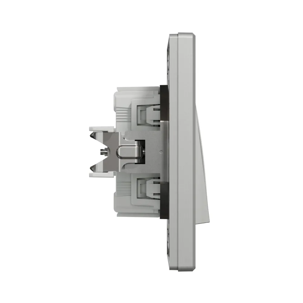 Выключатель Schneider Electric Asfora алюминий одноклавишный внутренний EPH0100161