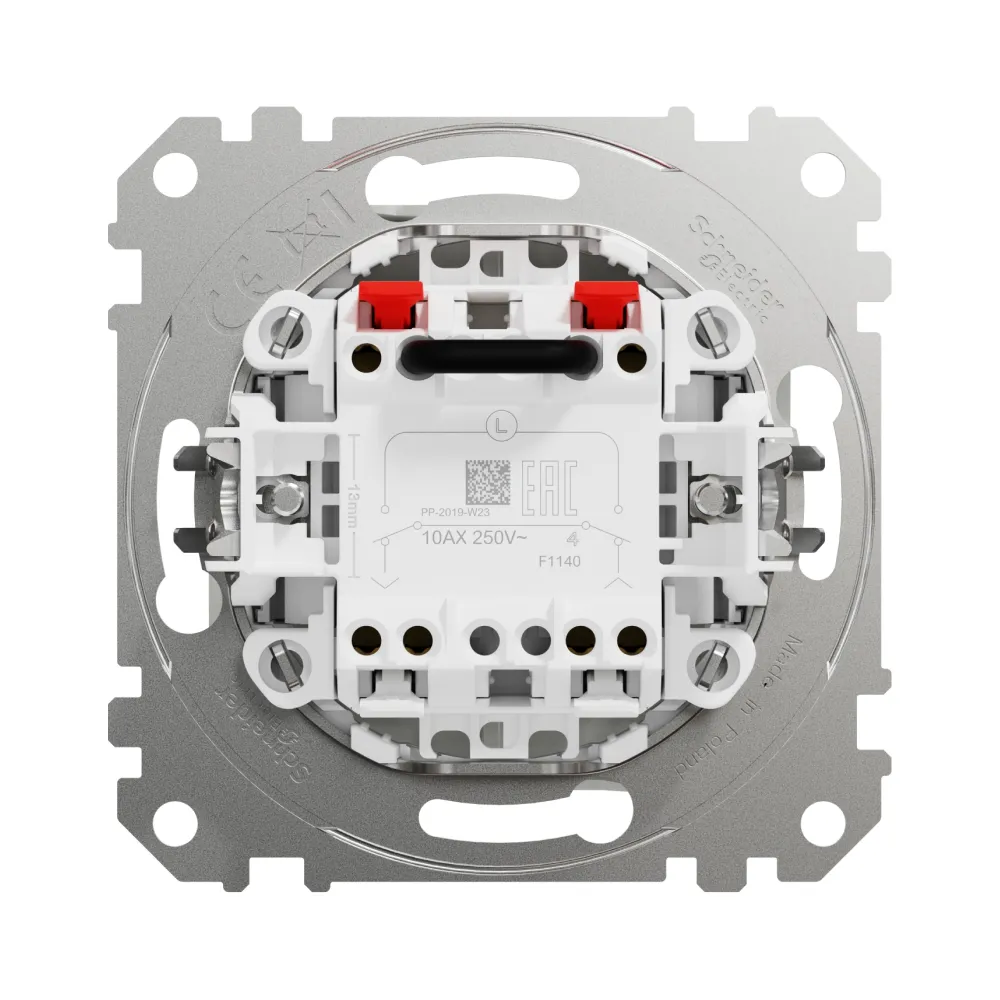 Выключатель жалюзи Schneider Sedna Design белый SDD111104