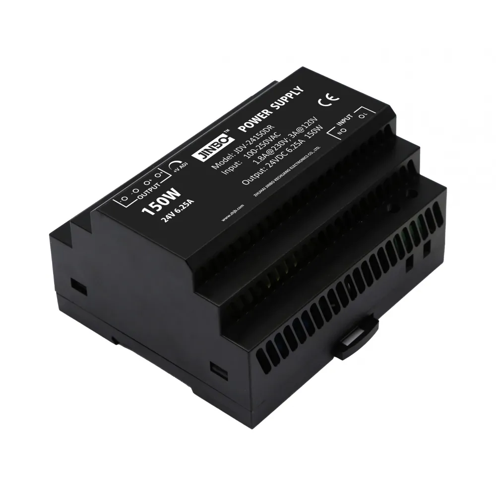 Блок живлення Jinbo 24V 150W на DIN - рейку JDV-24150DR
