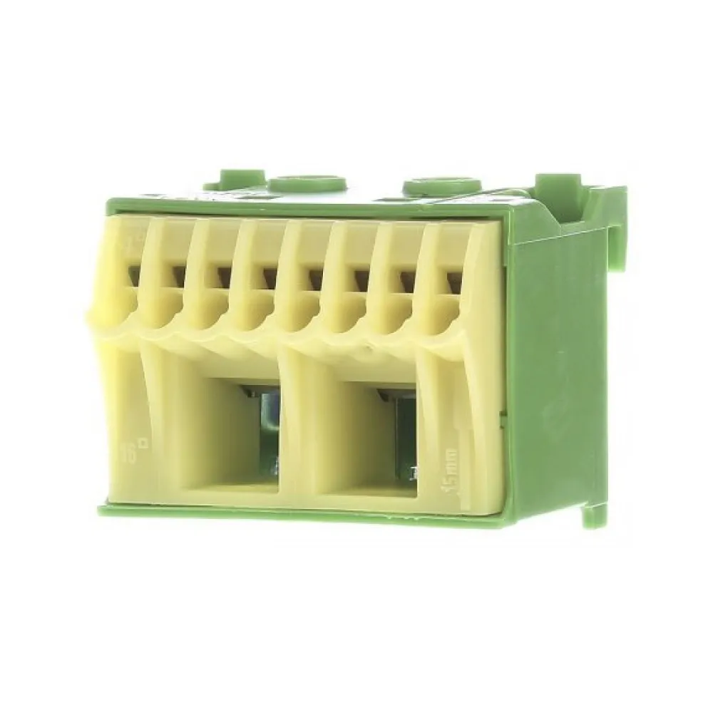 Блок PE-клем Hager Qiuck Connect 3x16мм+11x4мм KN14E