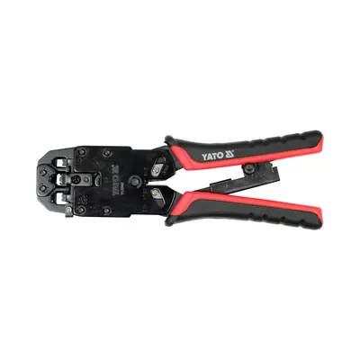 Кліщі Yato для обжиму і зачистки проводів тип RJ45 / RJ10 / RJ11 YT-22443