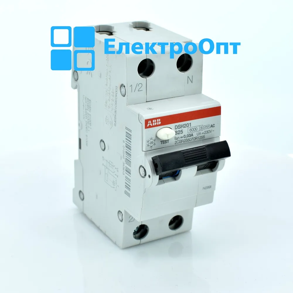 Диференційний автомат ABB AC DSH201 B25 AC30