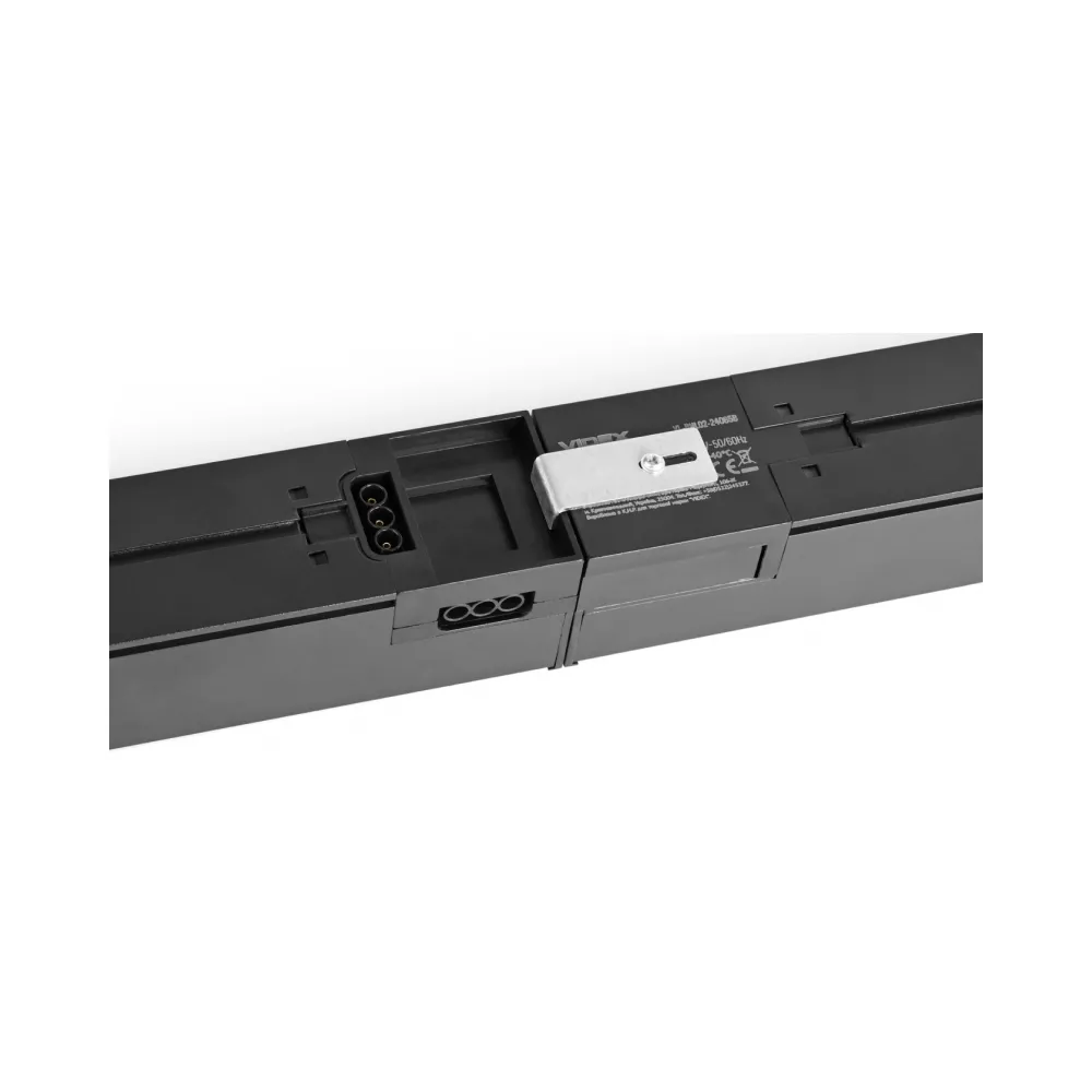LED светильник линейный магистральный VIDEX BNL02 50W 1.2М 5000K 220V черный VL-BNL02-50125B