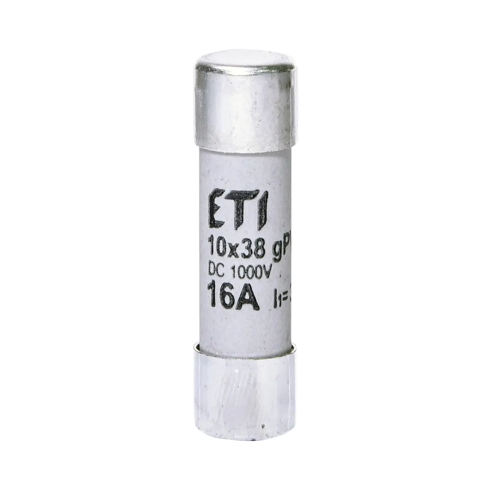 Предохранитель ETI CH 10x38 gPV 16A 1000V (30kA) 2625081