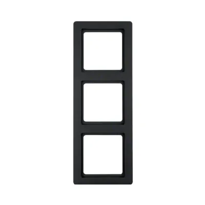 Рамка 3 поста Berker Q.1 антрацит 10136086