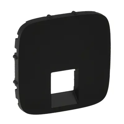 Накладна панель розетки RJ11/RJ45 Legrand Valena Allure антрацит 755418