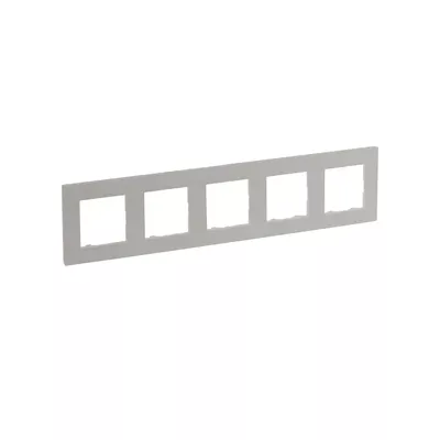 Рамка Legrand Niloe Step 5-постова перлинний 863695