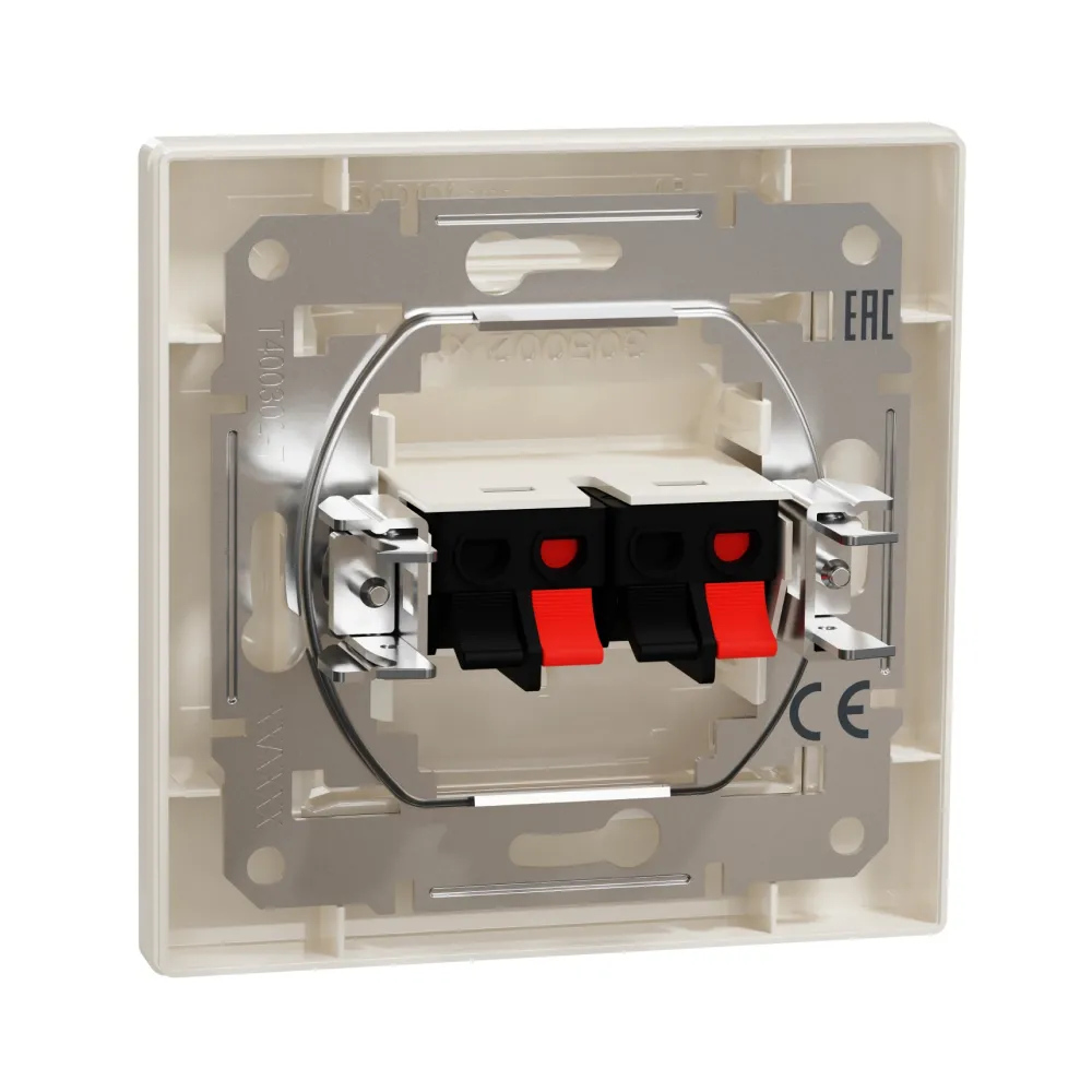 Аудиорозетка Schneider Electric Asfora кремовая EPH5700123