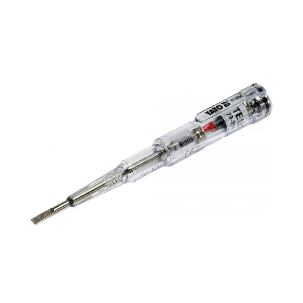 Викрутка YATO з LED індикатором напруги в ел.-мережі, 70-250 V