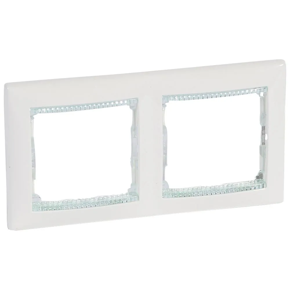 Legrand Valena Classic Рамка 2 пости Білий кристал 774462