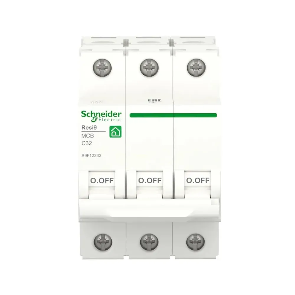 Автоматический выключатель Schneider Electric Resi 9 С 3p 32A R9F12332