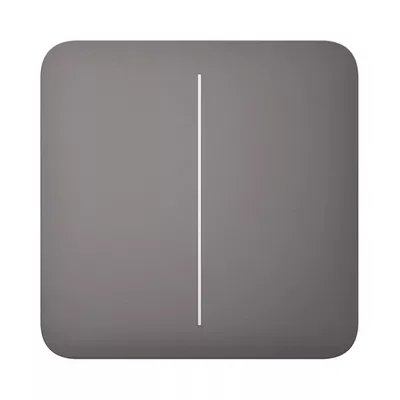Накладна панель AJAX SoloButton для LightSwitch (2-gang) 46017.143.GR