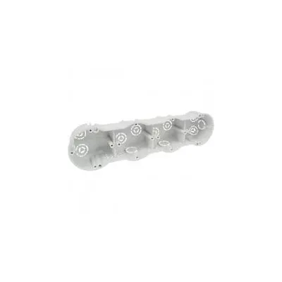Коробка приладова 4-кратна Kopos сіра KP 64/4_KA