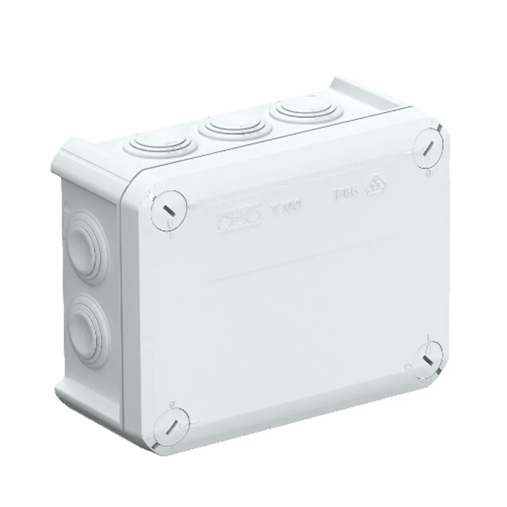 Распределительная коробка Т-серии с кабельными вводами OBO Betterman 150х116х67 2007077