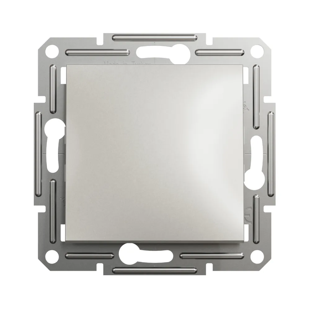 Кнопковий вимикач Schneider Electric Asfora бронза самозажимний EPH0700169
