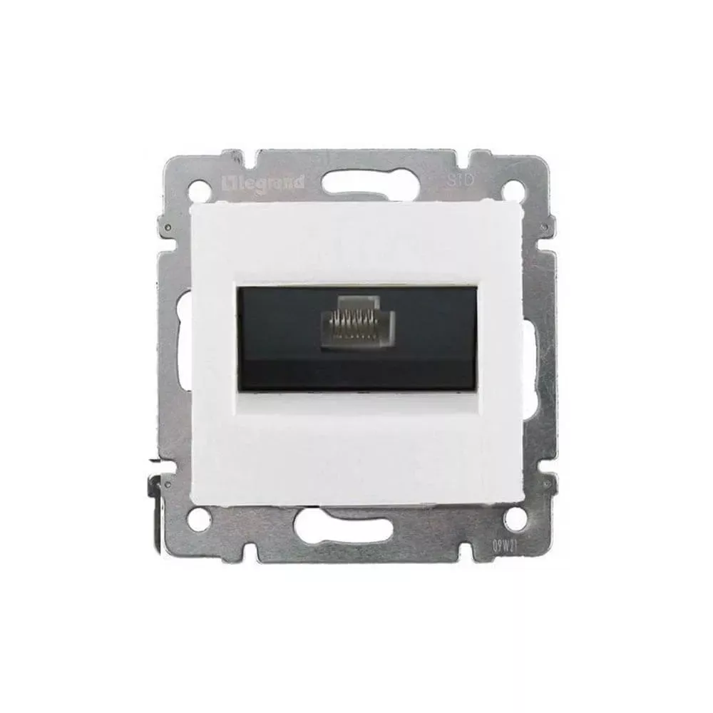 Legrand Valena Classic Розетка телефонна 1хRJ45 ISDN Білий 774441