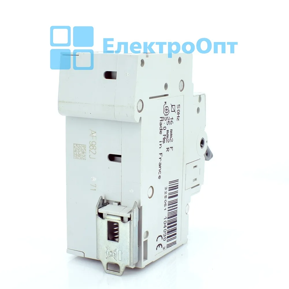 Hager Диференційний автомат Тип A 1P+N C-32 6kA 300mA AF982J
