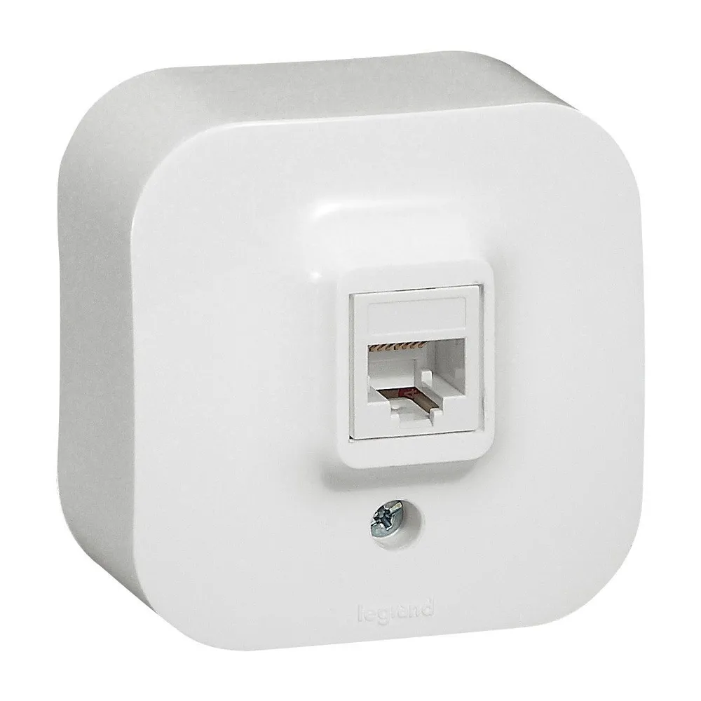 Розетка Legrand Forix белая RJ45 кат 5е UTP 782424